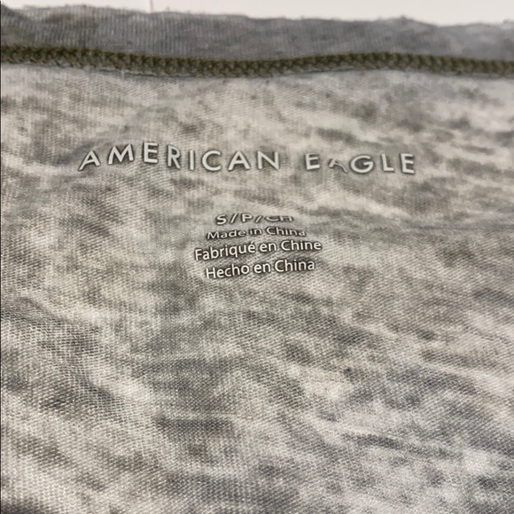 Grey v-neck shirt - Picture 2 of 2